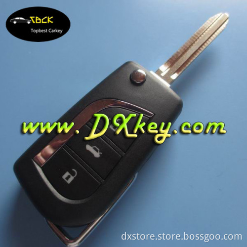 High quality 433mhz 3 buttons remote key for before 2007 Camry and prodo for toyota camry key remote